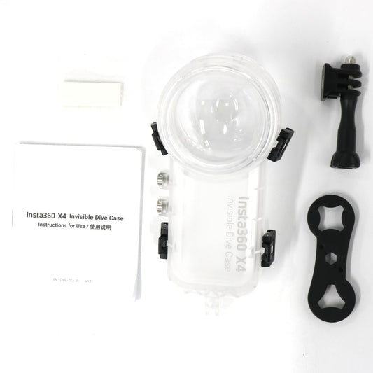 Insta360 X4 360度カメラ専用 見えない潜水ケース cinsbbmg   整備済みアウトレット品 [中古(A)]