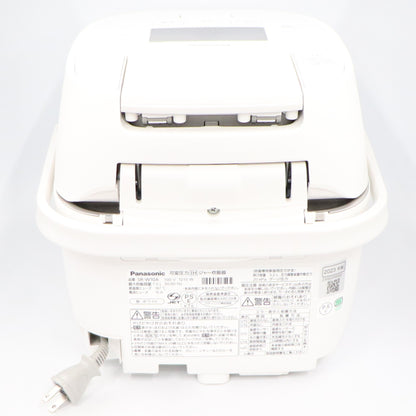 [中古(B)] [5.5合]パナソニック 可変圧力IHジャー炊飯器 SR-W10A ホワイト sr-w10a  [良い]