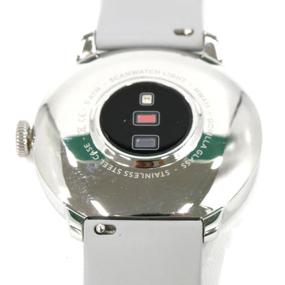 [中古(A)] Withings ScanWatch Light スマートウォッチ hwa11-model-w パールホワイト[非常に良い]