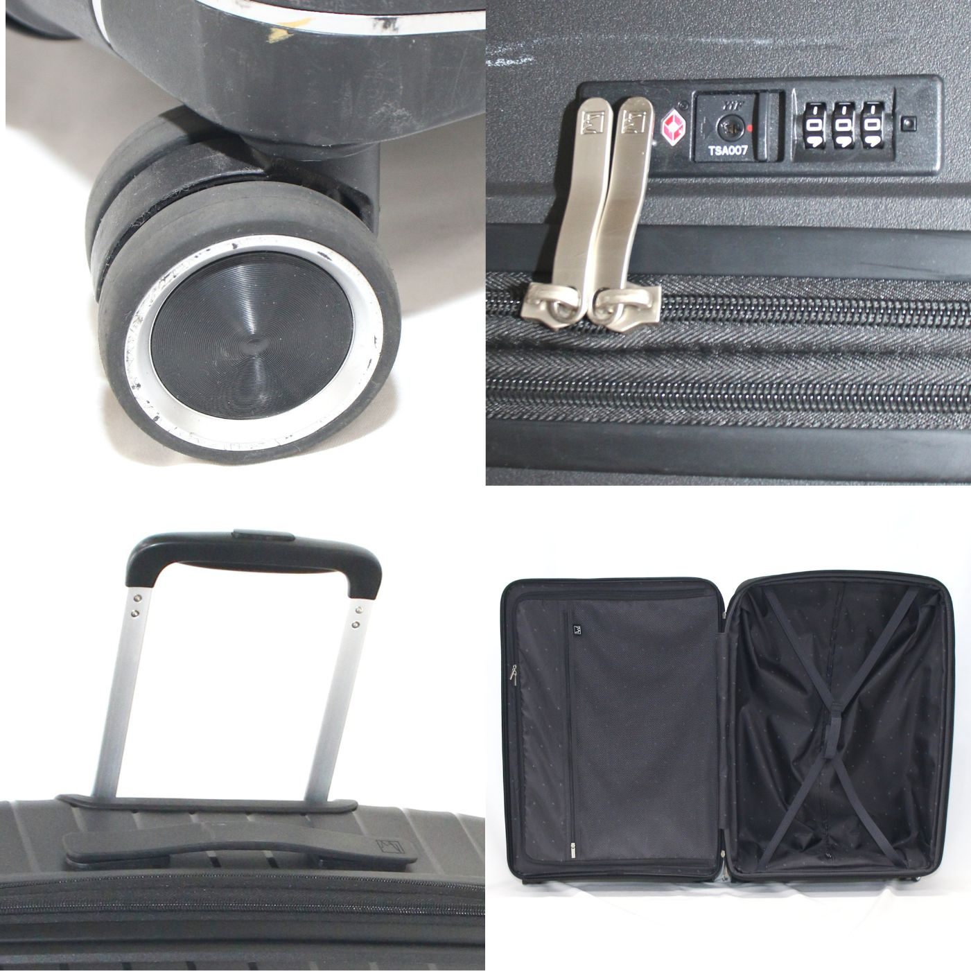 [中古(C)] [8-10泊向けサイズ]LEGEND WALKER 5304 VITA ヴィータ 96L(拡張時109L) スーツケース　5304-69-bla ブラック5304-69-bla　[可]