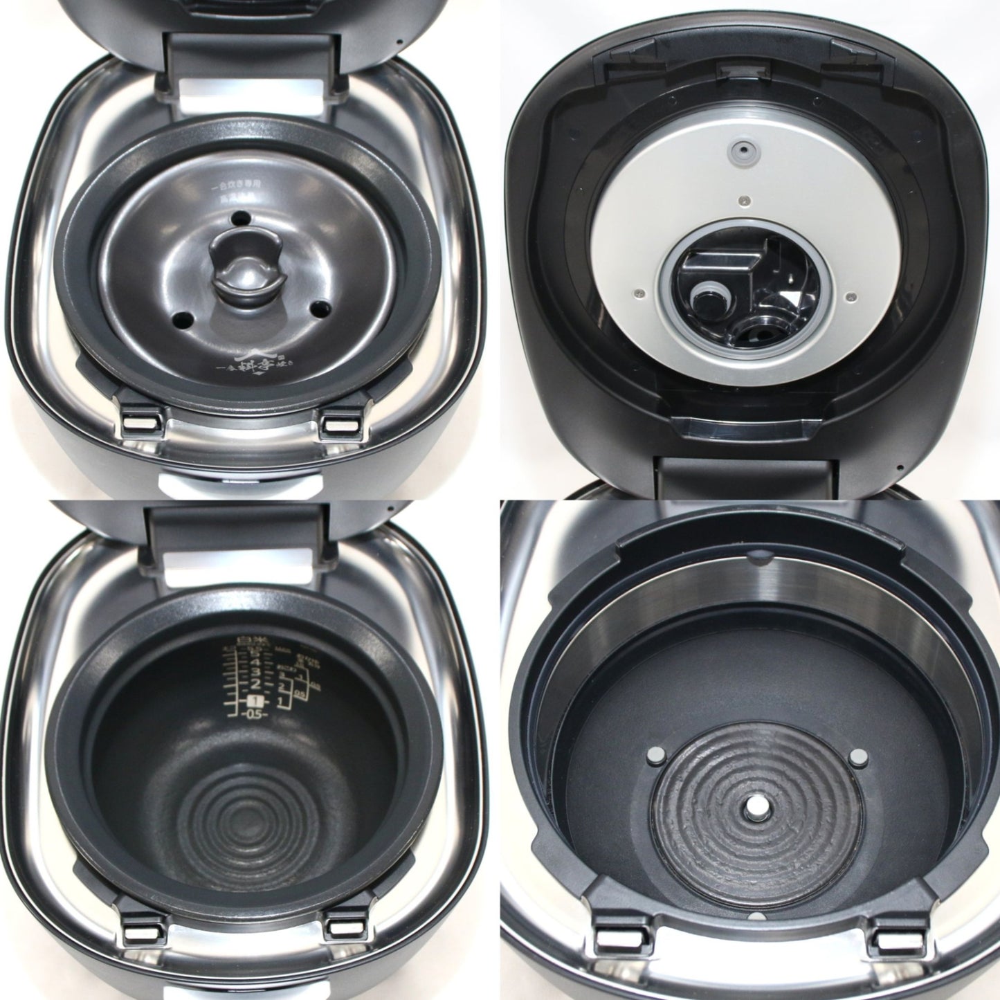 [中古(C)] [5.5合炊き] タイガー魔法瓶 土鍋ご泡火炊き JRX-T100 土鍋圧力IH式 炊飯器　jrx-t100kt コスモブラックjrx-t100kt　[可]