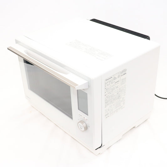 [30L]パナソニック ビストロ NE-BS9C スチームオーブンレンジ ne-bs9c-w  ホワイト 整備済みアウトレット品 [中古(C)]