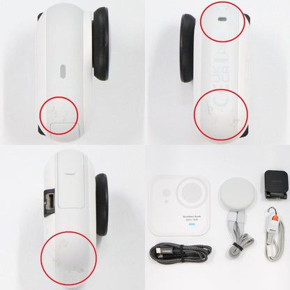 Insta360 GO Ultra 標準キット アクションカメラ　insta360-go-ultra-wh  ホワイト 整備済みアウトレット品 [中古(C)]
