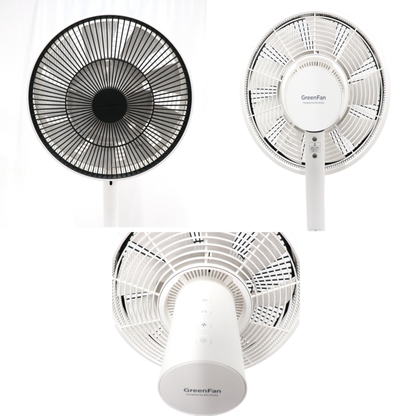 バルミューダ The GreenFan EGF-1700-WK DCモーター搭載 扇風機[ホワイトxブラック]　egf-1700-wk  ホワイトxブラック 整備済みアウトレット品 [良い(B)]