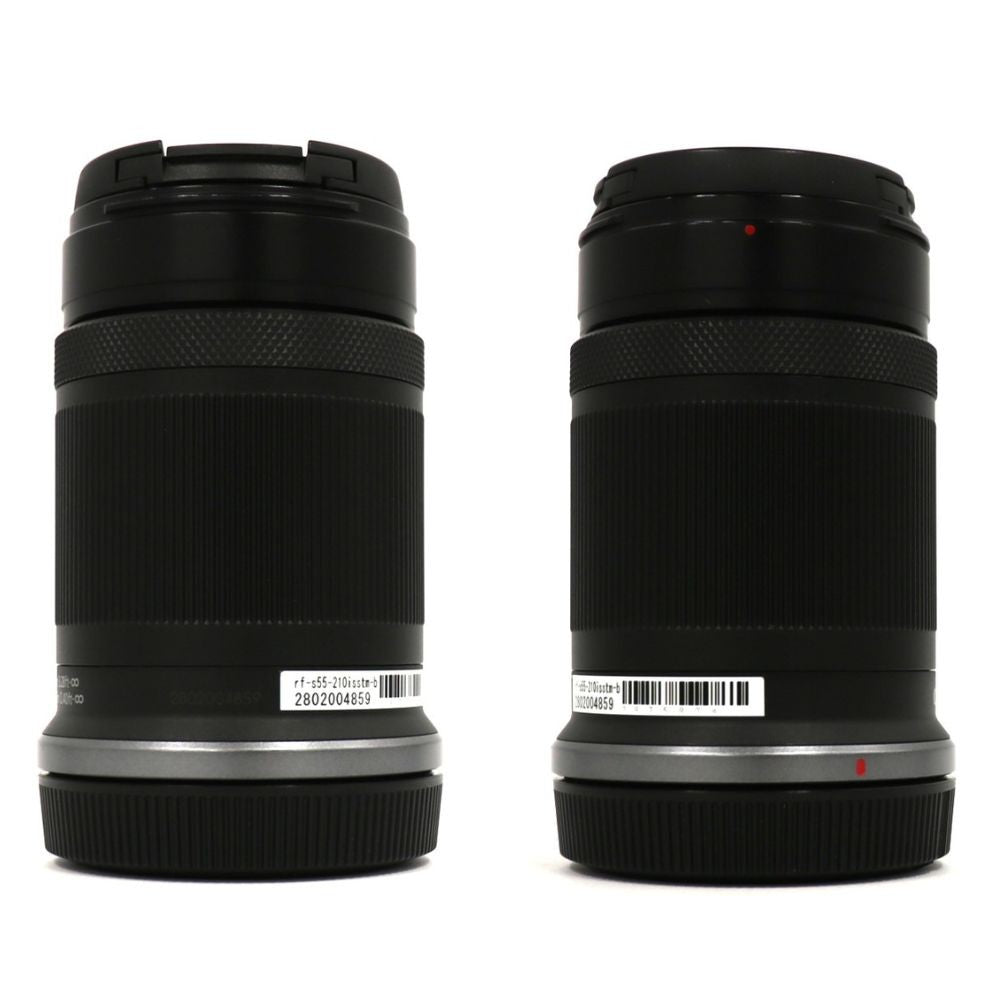 CANON RF-S55-210mm F5-7.1 IS STM 望遠ズームレンズ rf-s55-210isstm-b  ブラック 整備済みアウトレット品 [中古(C)]