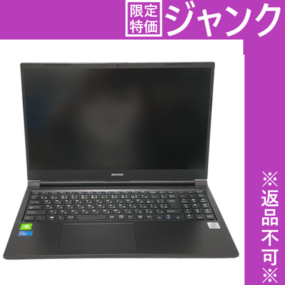 [ジャンク] 【Office非搭載】 mouse(マウス) ノートPC K5 15.6型 SSD512GB（Windows 11） 2112K5-i7CMLABW11 [難あり(D)]