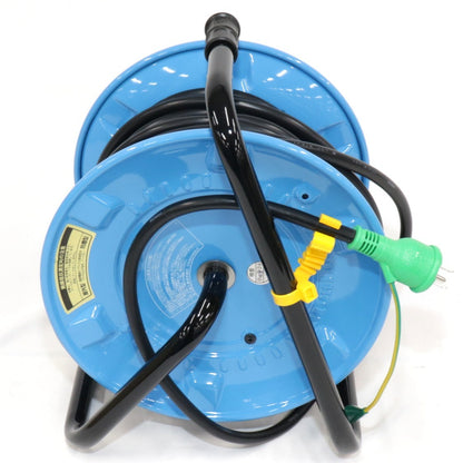 [中古(B)] 日動工業 電工ドラム 100V 防雨防塵型 NPW-E23 アース付 20m npw-e23  [良い]