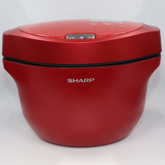 [中古(C)]  シャープ ヘルシオ ホットクック KN-HW24G 2〜6人用 2.4L容量 レッドkn-hw24g-r　[可]