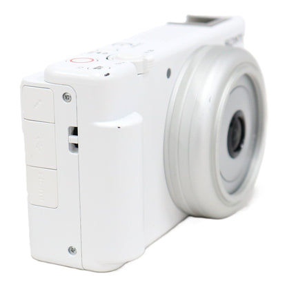 ソニー VLOGCAM ZV-1F コンパクトデジタルカメラ　sony-vlogcam-zv-1f-wc  ホワイト 整備済みアウトレット品 [良い(B)]
