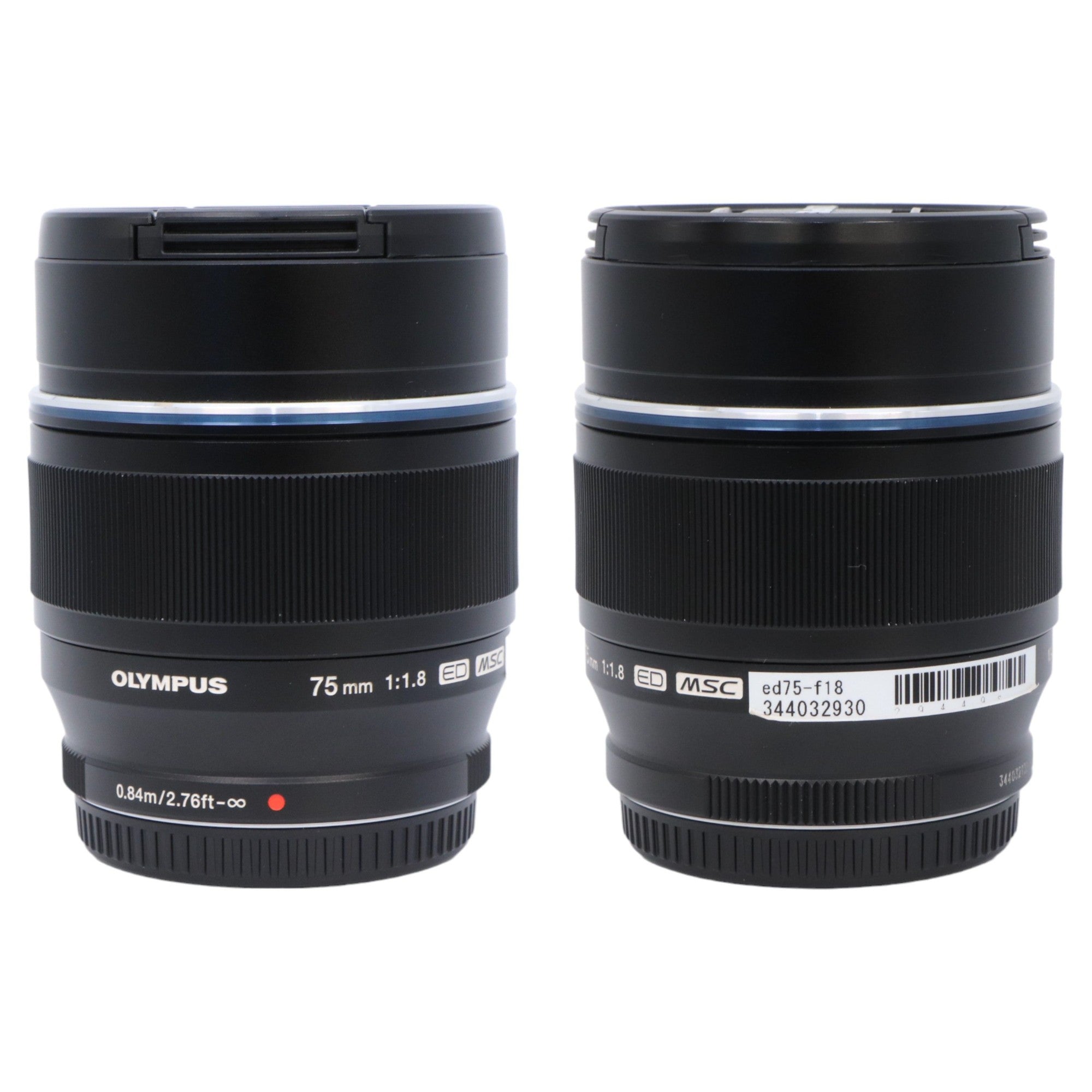 [中古] OLYMPUS M.ZUIKO DIGITAL ED 75mm F1.8 単焦点レンズ ブラック [非常に良い(A)]