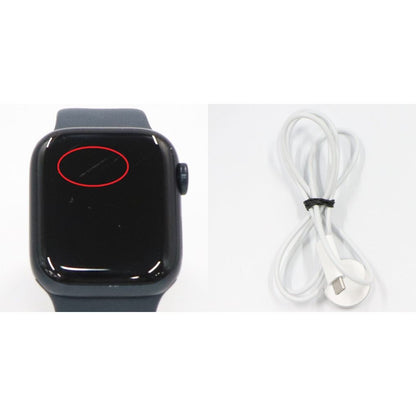 Apple Watch Series 7 41mm GPS　aw741-mn  ミッドナイト 整備済みアウトレット品 [中古(C)]