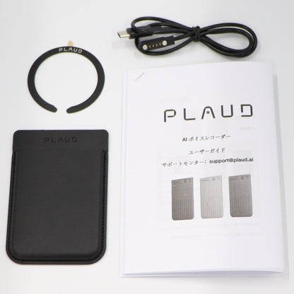[中古(A)] PLAUD NOTE AIボイスレコーダー pld-64g-sv シルバー[非常に良い]