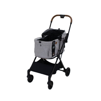 コンビ ペット用カート フィカゴー フリートゥーゴー2 4711233391136  グレー 整備済みアウトレット品 [中古(C)]