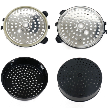 シャープ ヘルシオ ホットクック KN-HW24G 2〜6人用 2.4L容量　kn-hw24g-r  レッド 整備済みアウトレット品 [中古(C)]