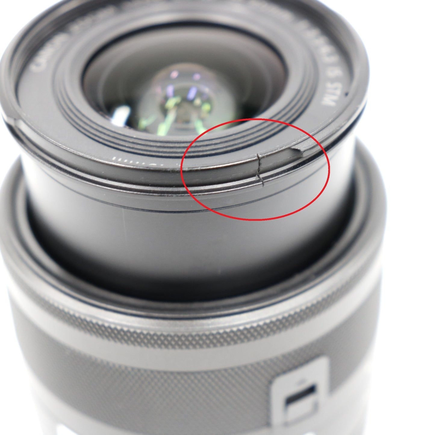 [中古(C)] CANON EF-M 15-45mm F3.5-6.3 IS STM 標準ズームレンズ ef-m15-45-b ブラック[可]