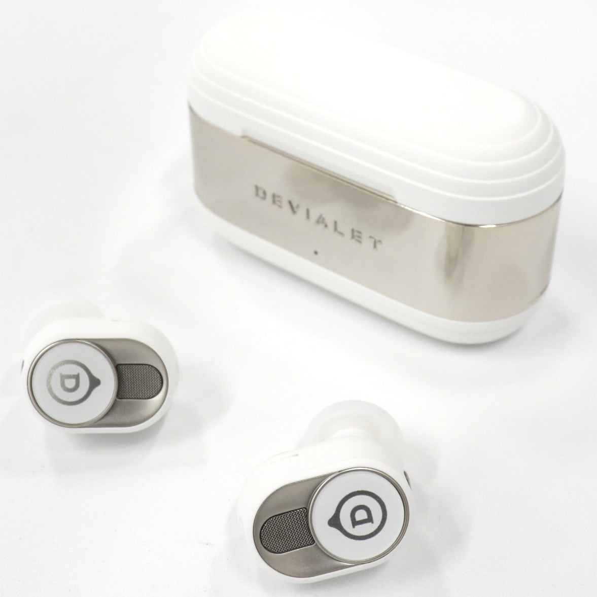 [中古(A)] Devialet GEMINI Ⅱ フルワイヤレスイヤホン gemini2-iw アイコニックホワイト[非常に良い]