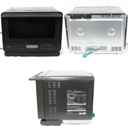 [27L]日立 ヘルシーシェフ MRO-S7C オーブンレンジ 　mro-s7c-h  チャコールグレー 整備済みアウトレット品 [良い(B)]
