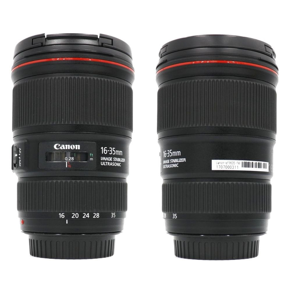 CANON EF16-35mm F4L IS USM 広角ズームレンズ canon-ef1635-f4l   整備済みアウトレット品 [中古(A)]