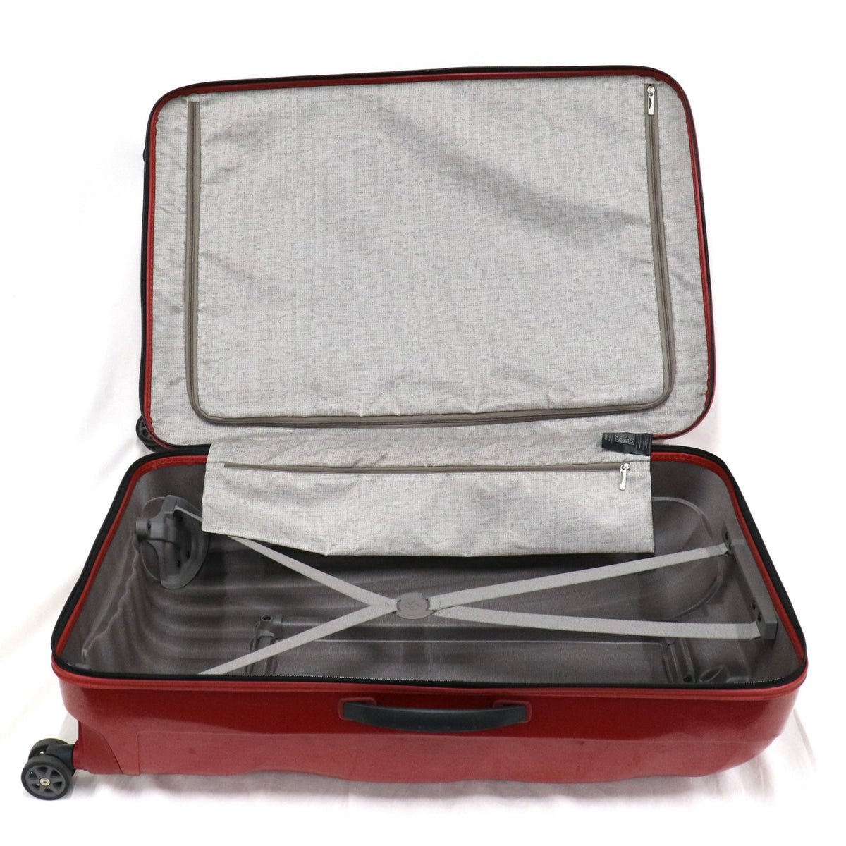 [8-10泊向けサイズ]サムソナイト シーライト スピナー81 123L ハードスーツケース samsonite-clite81-rd  レッド 整備済みアウトレット品 [中古(C)]