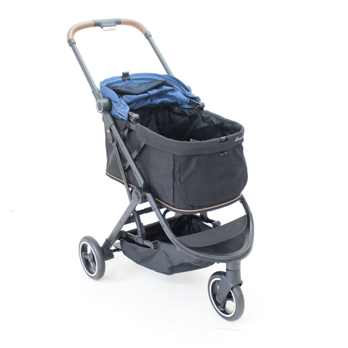 コンビ ペット用カート ルルテイル combi-lulutail2024-rto-nb  ディープオーシャン×ブラック 整備済みアウトレット品 [良い(B)]