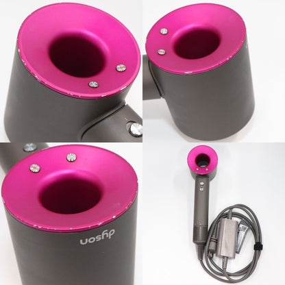 Dyson(ダイソン) Supersonic Shine ヘアドライヤー　hd15ulfiif  アイアン/フューシャ 整備済みアウトレット品 [中古(C)]