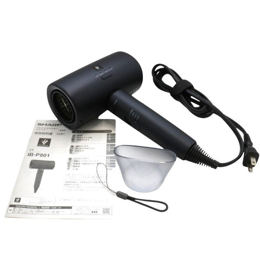 [中古(B)] シャープ プラズマクラスタードライヤー IB-P801 ib-p801-b ブラック [良い]