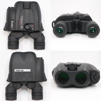 コンサート・ライブ向け 防振双眼鏡(倍率12倍) ケンコー・トキナー VC Smart 12×21 vc-smart1230-yk-rentiogo-bk  ブラック 整備済みアウトレット品 [中古(C)]