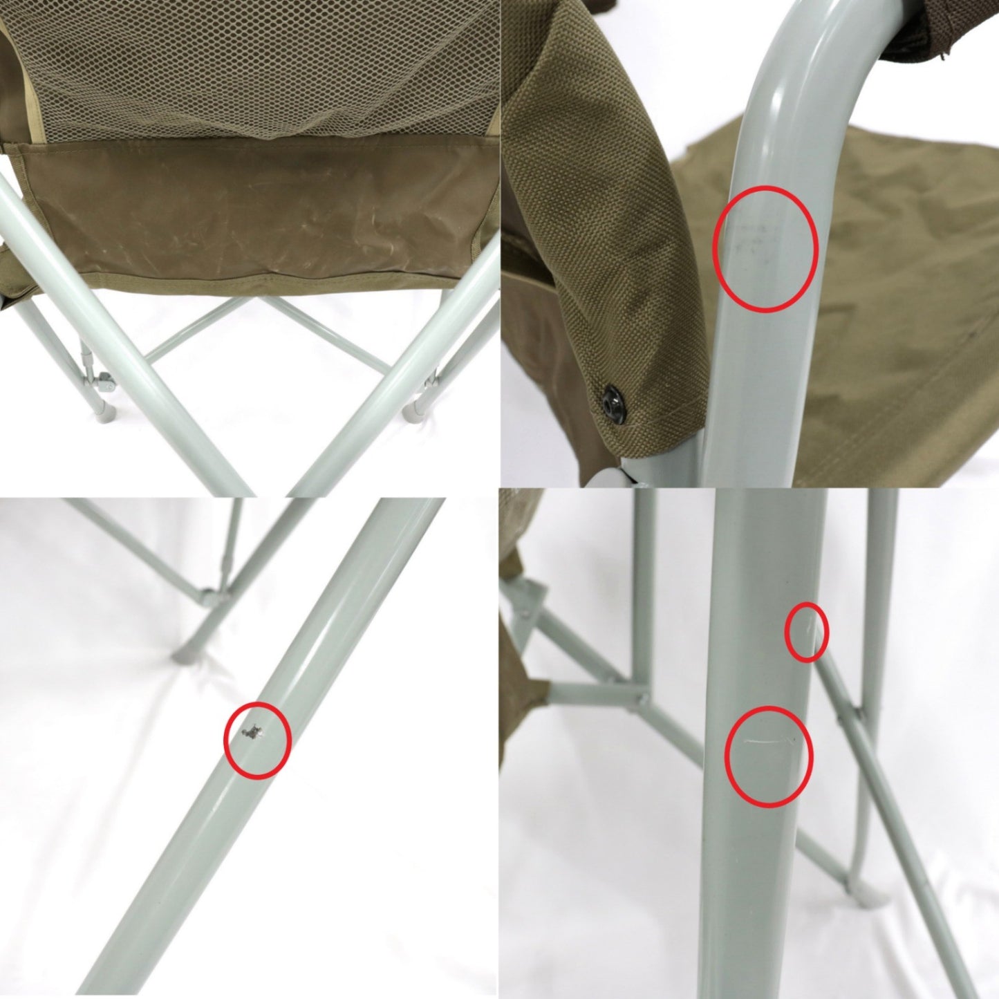 [中古(B)] LOGOS (ロゴス) Life バックホールドチェア（ブラウン） logos-back-holdchair  [良い]