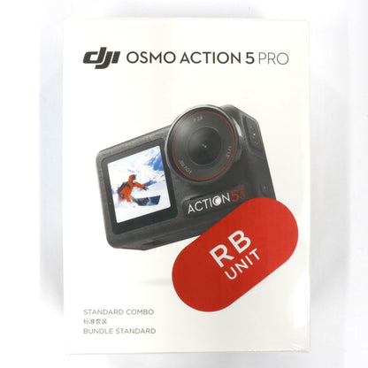 ［整備済/未開封品 (S)］DJI Osmo Action 5 PRO Standard コンボ OA5P0 (RBunit / シュリンク包装)