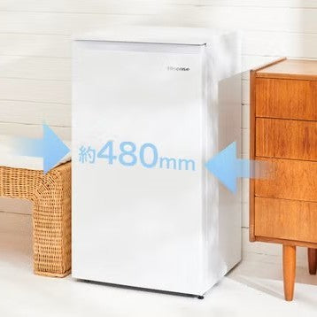 【特殊配送】[61L][右開き]Hisense (ハイセンス) 冷凍庫 HF-A60JW  hf-a60jw   整備済みアウトレット品 [中古(C)]