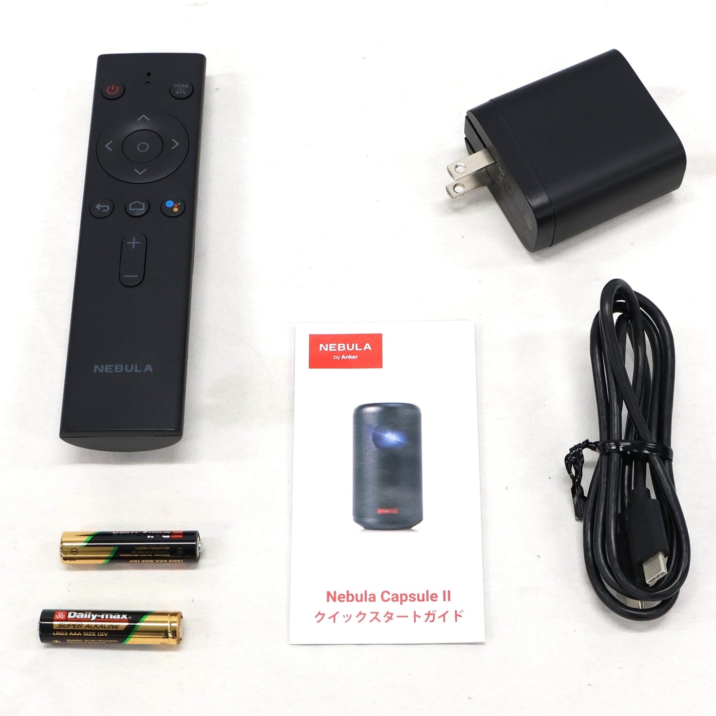 アンカー・ジャパン Nebula Capsule ll モバイルプロジェクター　d2421j11   整備済みアウトレット品 [良い(B)]