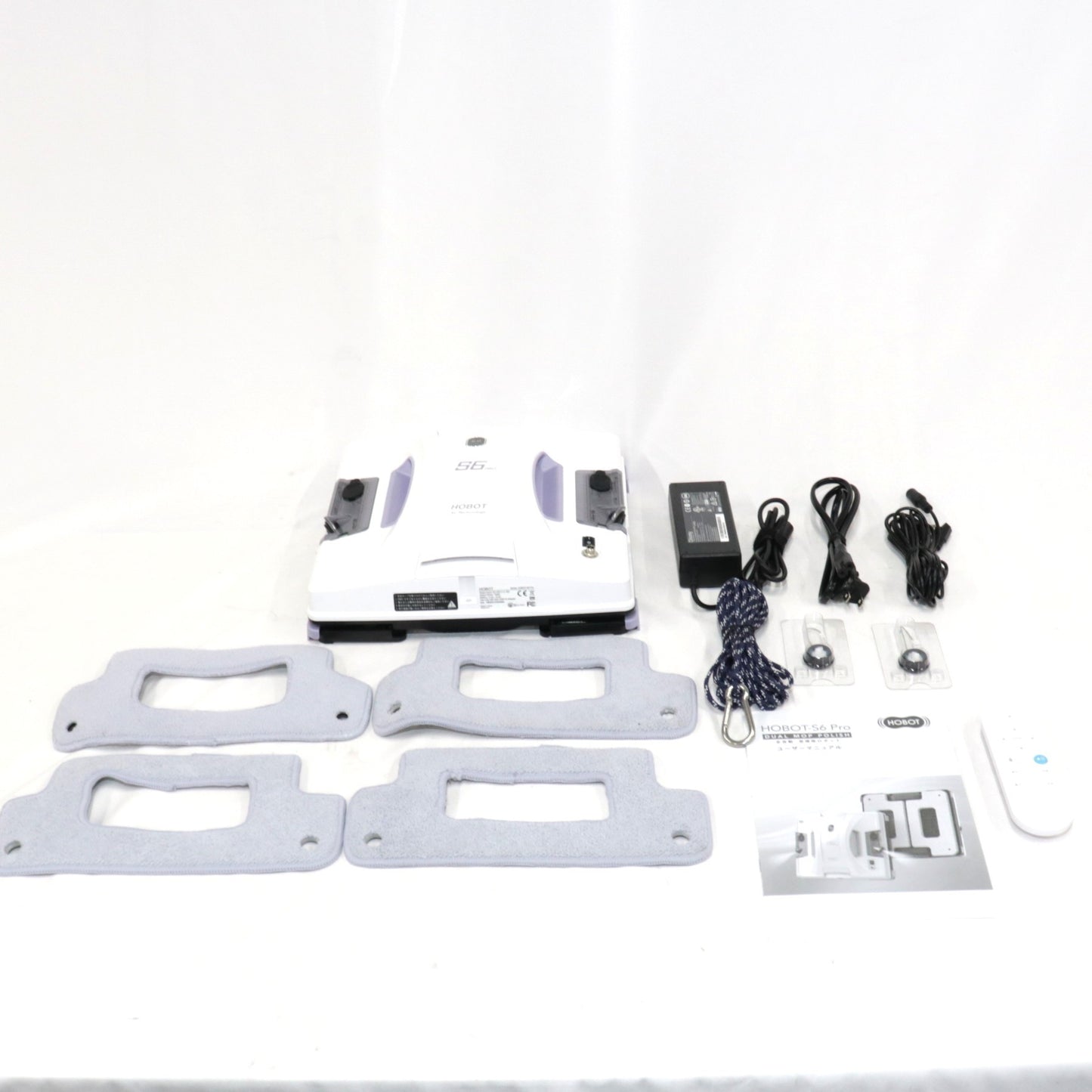 [中古(B)] HOBOT(ホボット) 窓掃除ロボット HOBOT-S6 Pro hobot-s6pro  [良い]