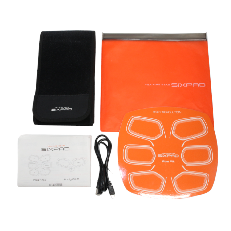 SIXPAD Abs Fit オレンジ ウエストバンド付き SIXPAD Abs Fit オレンジ ウエストバンド付き