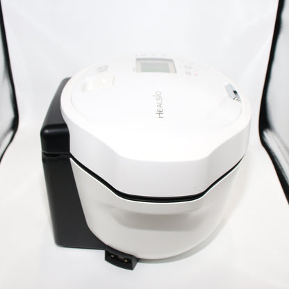 シャープ ヘルシオ ホットクック KN-HW24G 2〜6人用 2.4L容量　kn-hw24g-w  ホワイト 整備済みアウトレット品 [中古(C)]