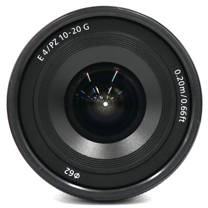 ソニー E PZ 10-20mm F4 G SELP1020G 広角ズームレンズ selp1020g   整備済みアウトレット品 [中古(A)]