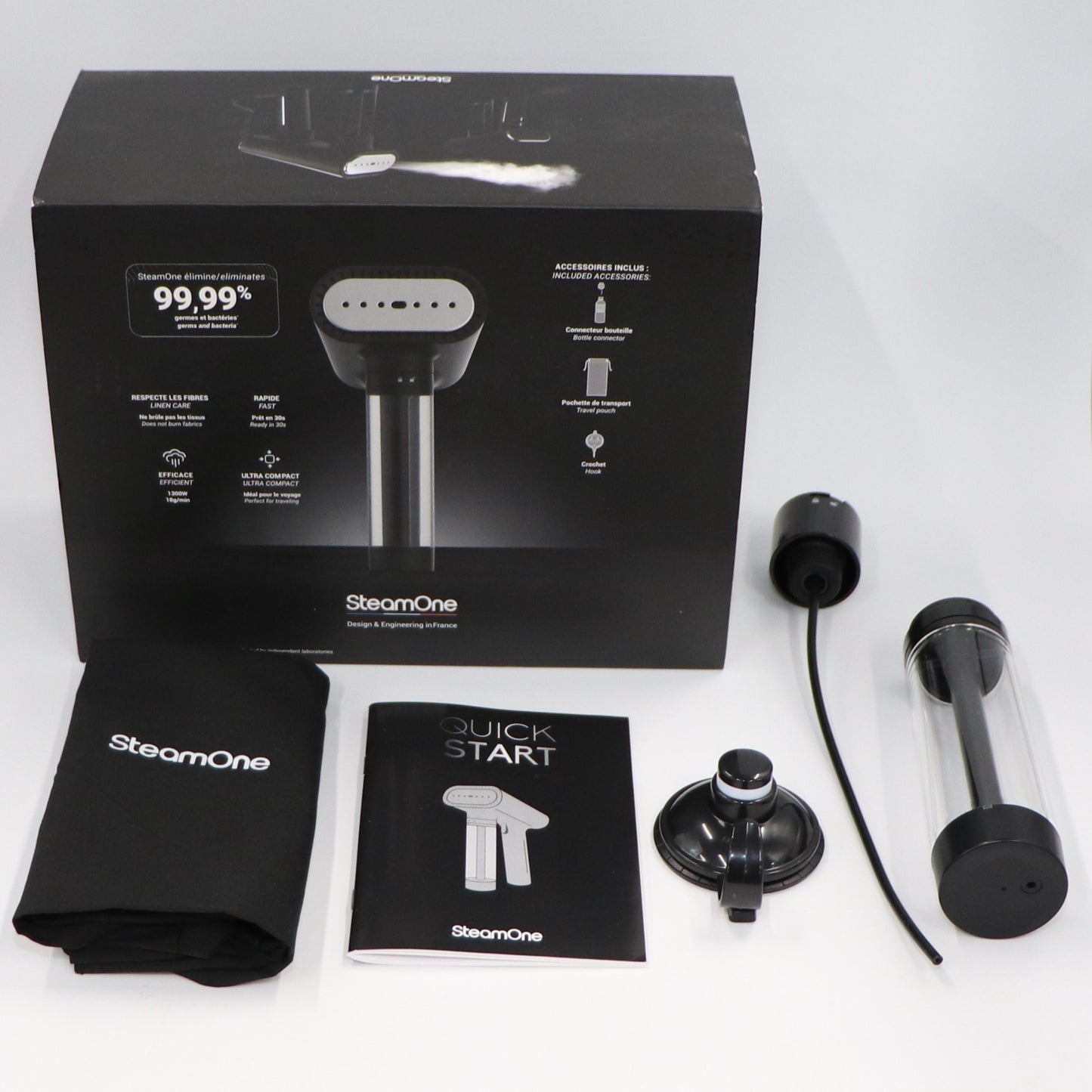 [中古(C)]S-Nomad 衣類スチーマー NS1750 ns1750-b　[可]