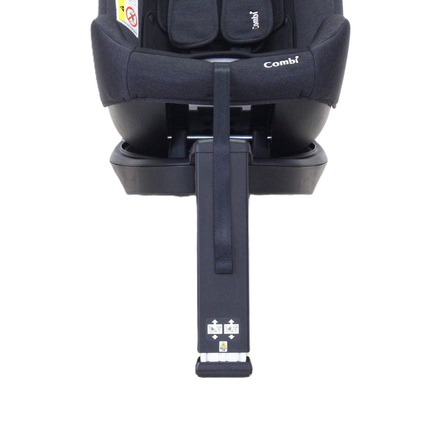 コンビ クルムーヴ R129 エッグショック CA チャイルドシート (ISOFIX固定 / R129適合) 4972990186018  ブラック 整備済みアウトレット品 [良い(B)]
