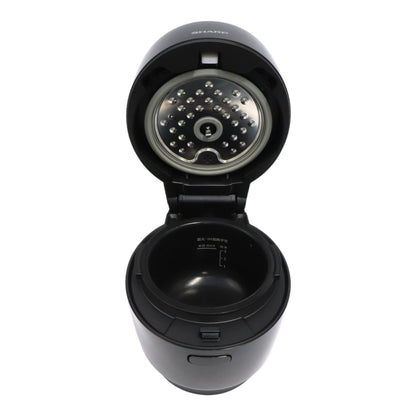 [中古(B)] シャープ ヘルシオ ホットクック 電気調理鍋 無水鍋 1.0L 1~2人用 ブラック KN-HW10G-B