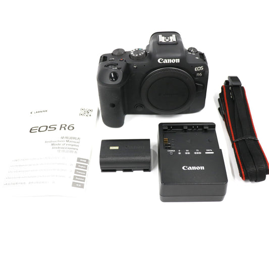 [中古(A)] CANON EOS R6 ボディ ミラーレス一眼 eos-r6-body [非常に良い]