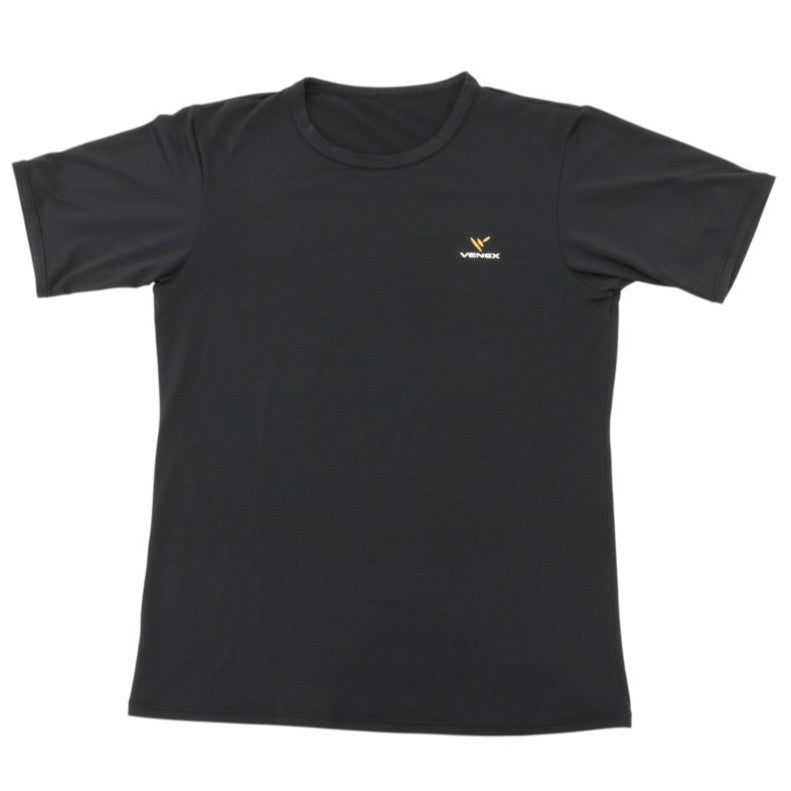 [中古(B)] VENEX（ベネクス） リフレッシュ Tシャツ半袖 メンズ XLサイズ ブラック refresh-6705-xl[良い]