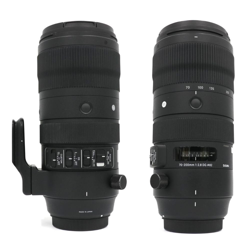 シグマ 70-200mm F2.8 DG OS HSM Sports 望遠ズームレンズ (CANON EFマウント) 590543　sigma-70200-f28-sports-ef   整備済みアウトレット品 [良い(B)]