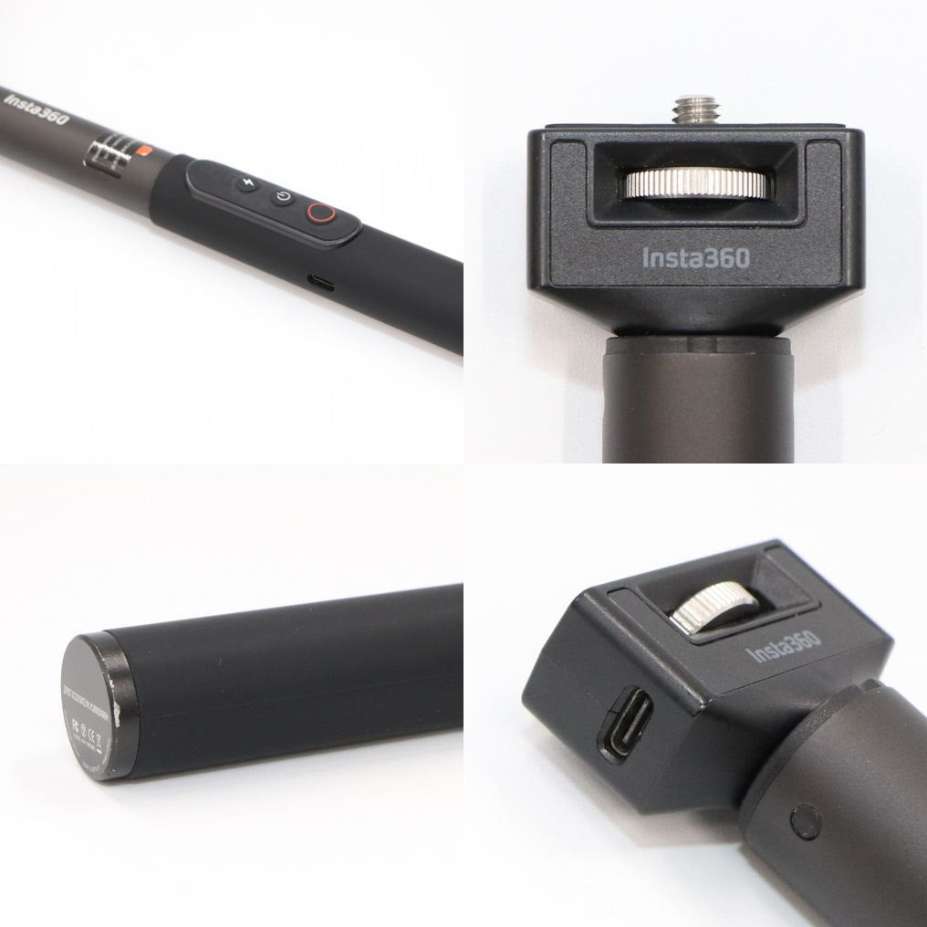 Insta360 充電式見えない自撮り棒 CINSPHD/F cinsphdf   整備済みアウトレット品 [良い(B)]