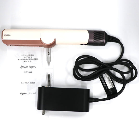 [中古(B)] Dyson(ダイソン) Airstrait™ エアストレート ストレイトナー ドライヤー ht01-p セラミックピンク [良い]