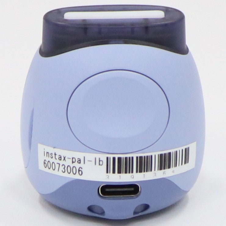 [中古(A)] FUJIFILM 手のひらサイズカメラ チェキ INSTAX Pal ラベンダーブルー 広角レンズ マルチフォーマット INS PAL BLUE ラベンダーブルー[非常に良い]