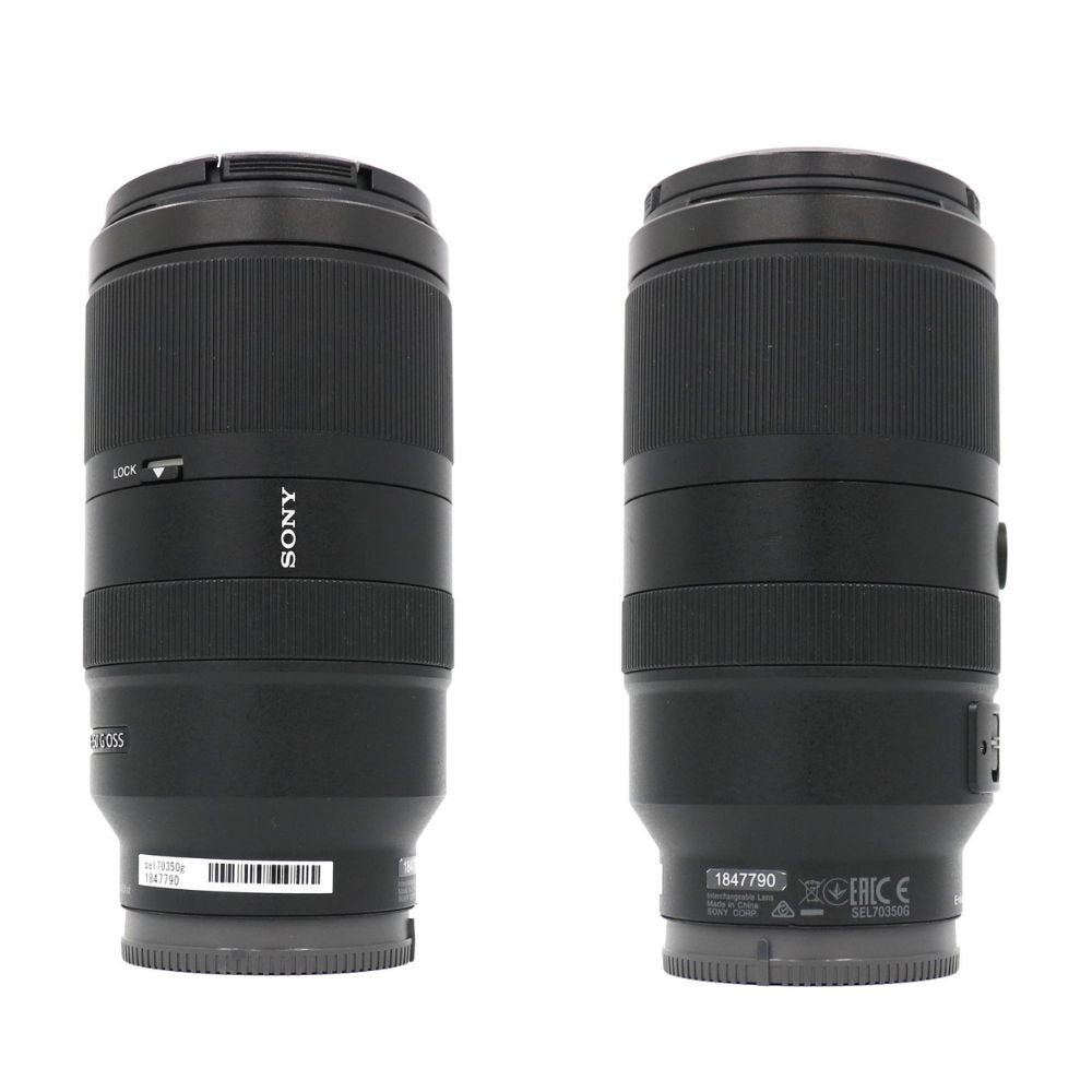 [中古(B)] ソニー E 70-350mm F4.5-6.3 G OSS SEL70350G 望遠ズームレンズ sel70350g  [良い]
