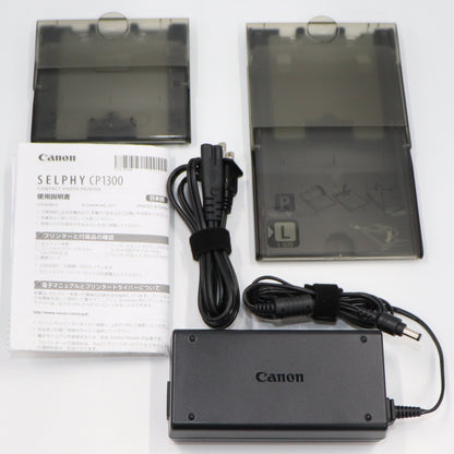 [中古(C)] CANON(キヤノン) コンパクトフォトプリンター SELPHY CP1300 ホワイト cp1300-w  [可]