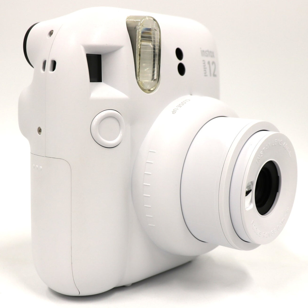 富士フイルム instax mini 12 インスタントカメラ チェキ instax-mini12-wh  クレイホワイト ジャンク品 [難あり(D)]