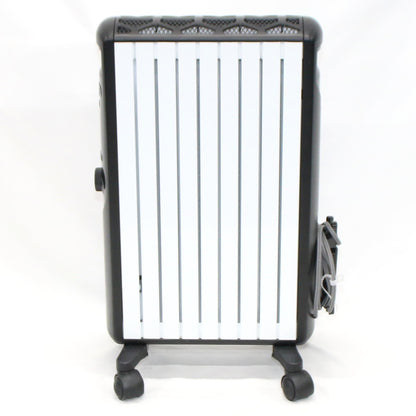 [中古(C)] [2020年発売モデル] デロンギ マルチダイナミックヒーター MDHU12-BK 1200W ピュアホワイト＋マットブラック (暖房目安 8～10畳)　mdhu12-bk mdhu12-bk　[可]