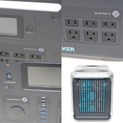 [中古(C)] Anker 757 Portable Power Station (PowerHouse 1229Wh) A1770513 ポータブル電源　ank-757-1770513 ank-757-1770513　[可]