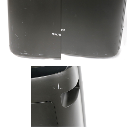 [中古(C)] シャープ 加湿空気清浄機 プラズマクラスター25000 KI-RS50(空気清浄〜23畳 / 加湿〜最大17畳)　ki-rs50-h グレー [可]